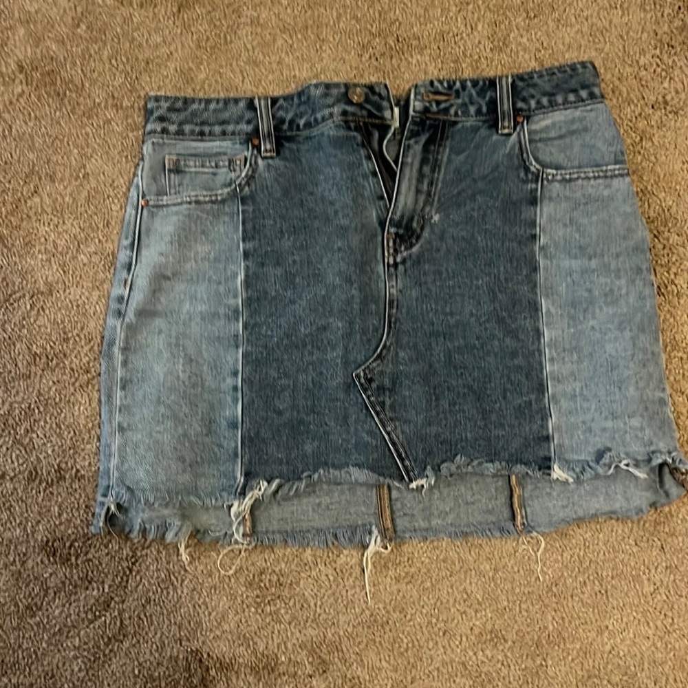 Jean skirt